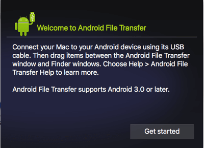 Android File Transfer Screenshot 2