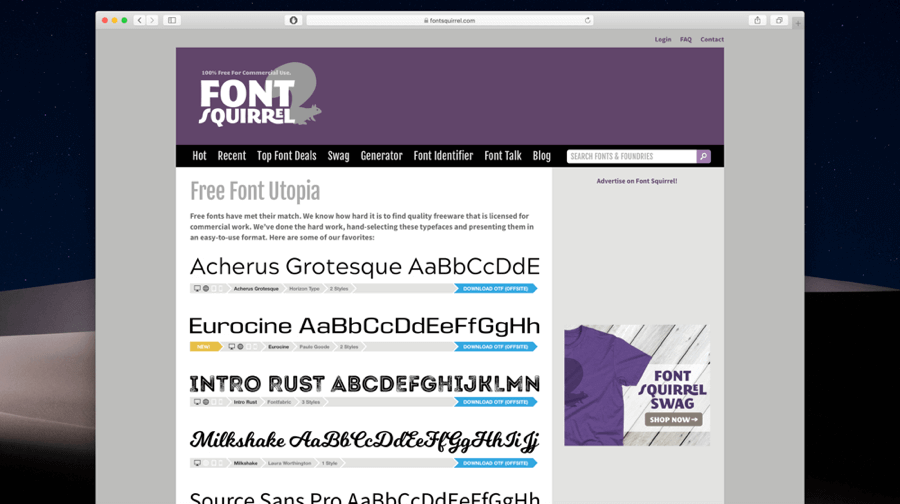 Font Squirrel